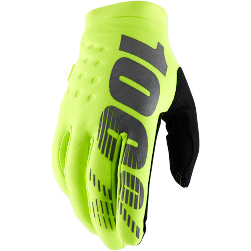 Slika MX/MTB RUKAVICE 100% BRISKER YELLOW/BLACK