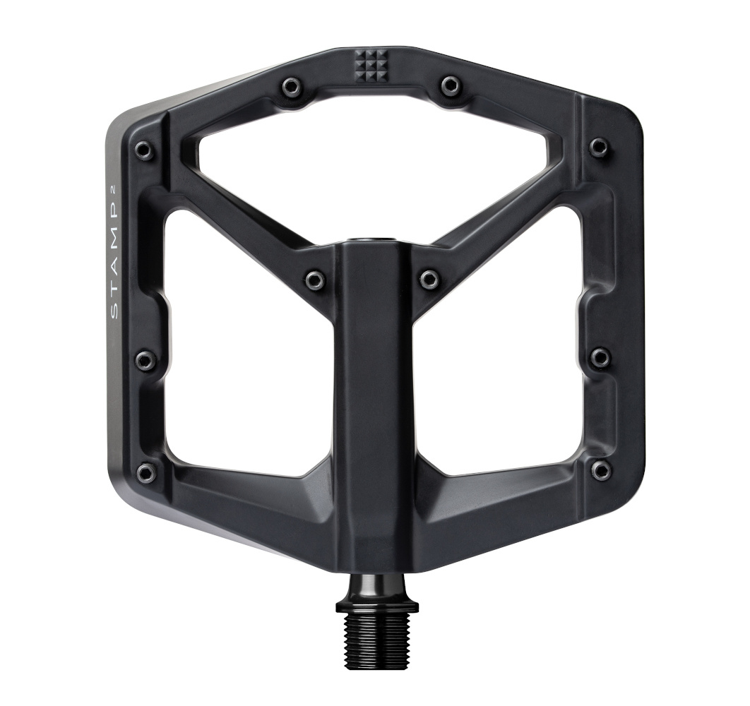 Slika CRANK BROS PEDALI STAMP 2 LARGE BLACK