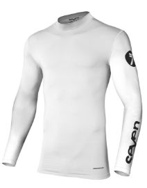 SEVEN Zero Staple compression jersey - white