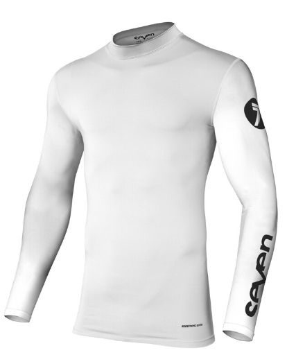 SEVEN Zero Staple compression jersey - white