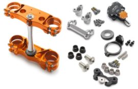 Slika Factory triple clamp/steering damper kit