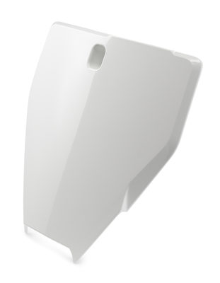 Slika front number plate white compl