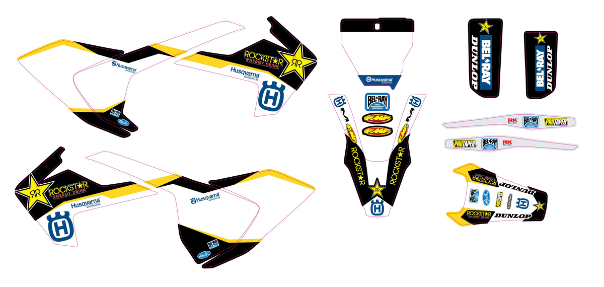 Slika ROCKSTAR GRAPHICS KIT