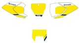 Slika NUMBER PLATE STICKER YELLOW