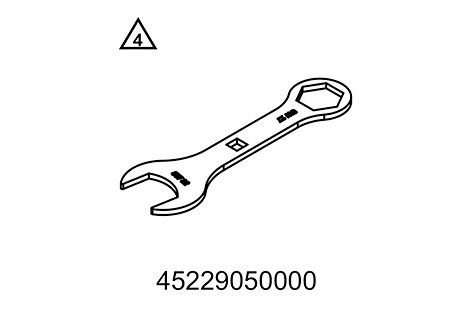 Slika WRENCH F. STEERINGHEAD BEARING
