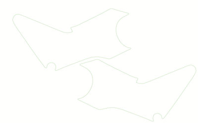 Slika Fuel tank protection sticker kit