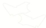 Slika Fuel tank protection sticker kit