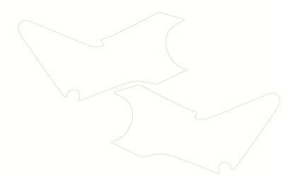 Slika Fuel tank protection sticker kit