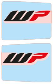 Slika STICKER FRONT FORK-SET WP