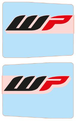 Slika STICKER FRONT FORK-SET WP