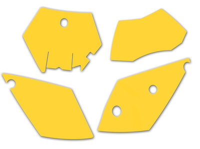 Slika NUMBER PLATE BACKGR: SX/EXC 04