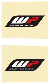 Slika STICKER FRONT FORK-SET WP 48