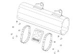 Slika Akrapovic sleeve kit Slip-On Line