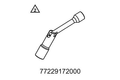 Slika Spark plug wrench cmpl.