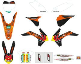 Slika GRAPHIC KIT FACTORY SX