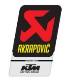 Slika STICKER AKRAPOVIC OEM