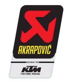 Slika STICKER AKRAPOVIC OEM