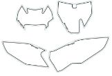 Slika NUMBER PLATE BACKGROUNDS WHITE