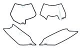 Slika NO.PLATE BACKGR.  WHITE SX 11