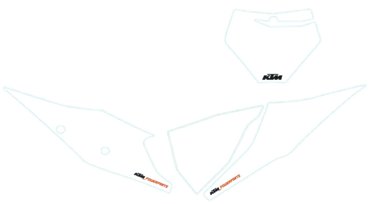 Slika Start number backgrounds