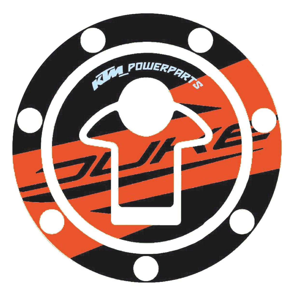 Slika Fuel tank cap sticker