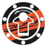 Slika Fuel tank cap sticker