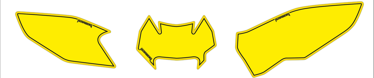 Slika STARTNUMBERPLATE YELLOW