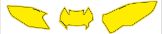 Slika STARTNUMBERPLATE YELLOW