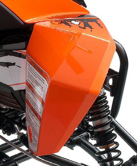 Slika FRONT FENDER RIGHT BLACK