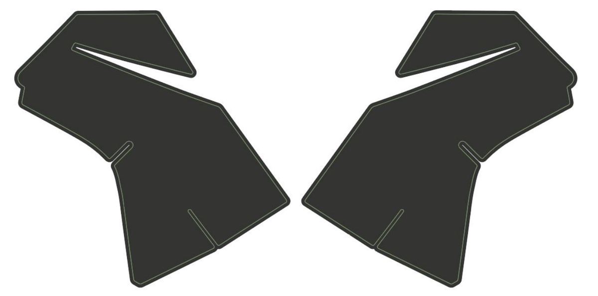 Slika Fuel tank protection sticker kit