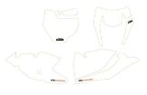 Slika NUMBER PLATE STICKER WHITE