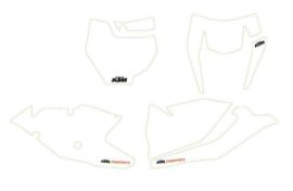 Slika NUMBER PLATE STICKER WHITE