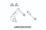 Slika retain. arm f. eng.work stand cpl.