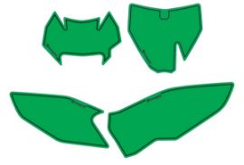Slika NUMBER PLATE BACKGROUND GREEN
