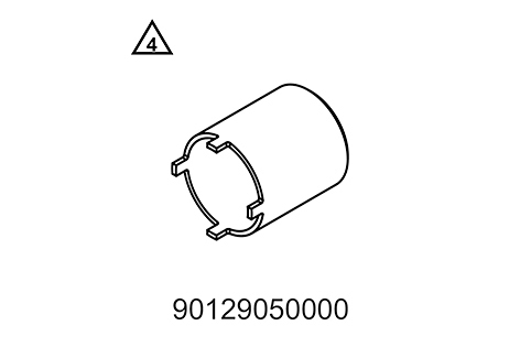 Slika SOCKET F.STEERINGHEAD BEARING