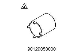 Slika SOCKET F.STEERINGHEAD BEARING