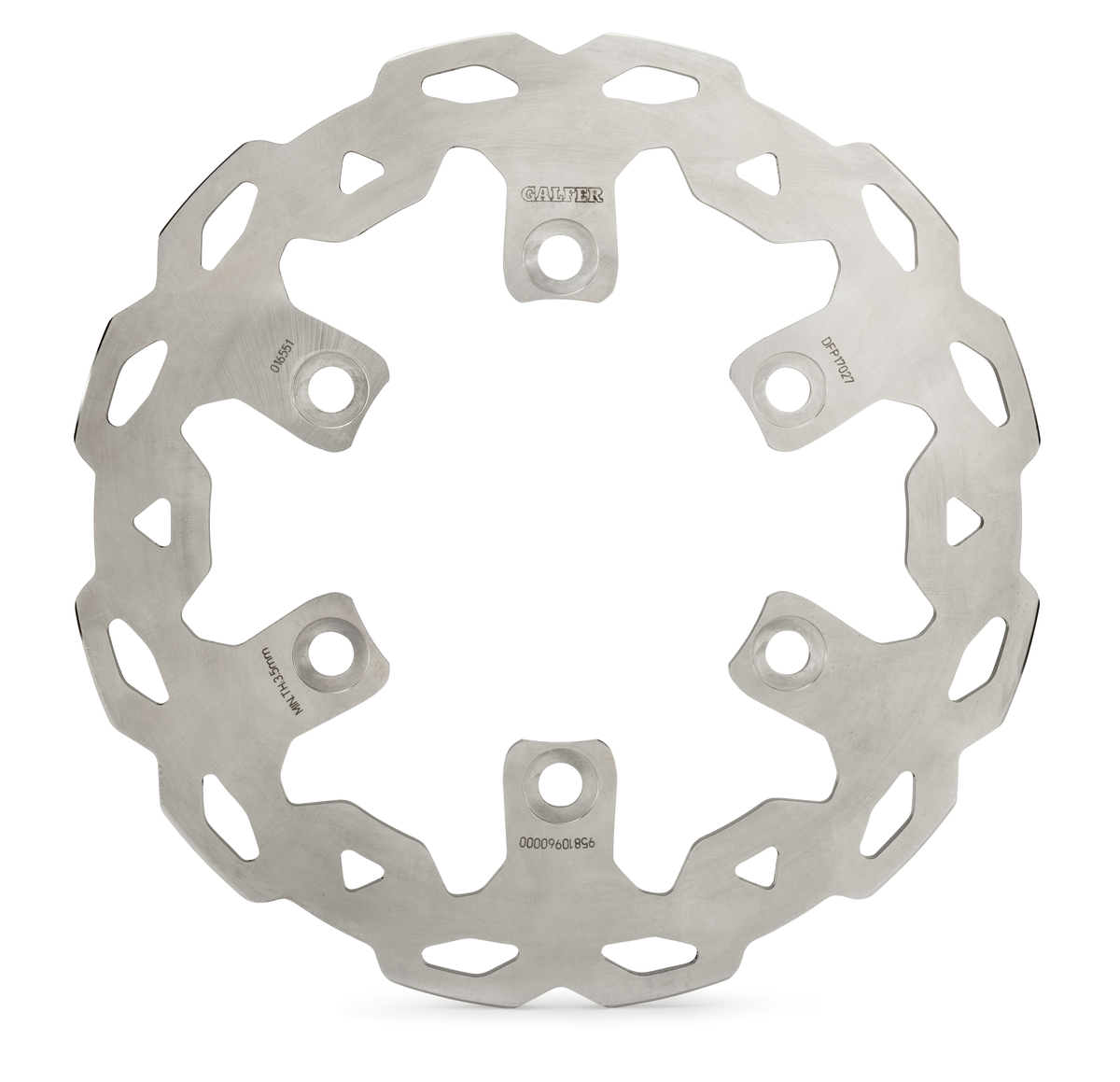 Slika rear brake disc wave