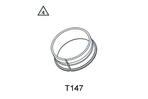 Slika BUSHING DE/MOUNT PIPE D=52