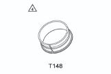 Slika BUSHING DE/MOUNT. PIPE D=50