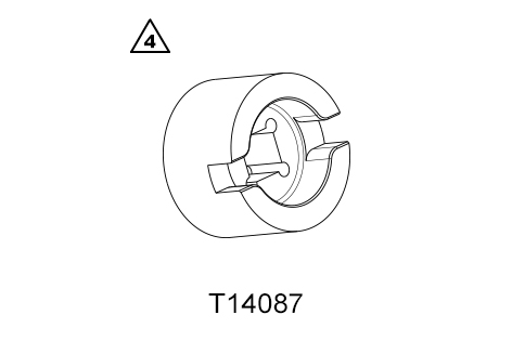 Slika special nut for preload adjuster