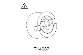 Slika special nut for preload adjuster
