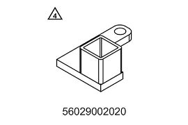Slika ENGINE HOLDER LEFT 250 RAC.