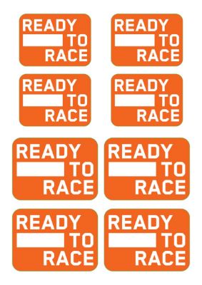 Slika hub stickers kit