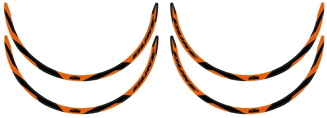 Slika Wheel trim ring sticker kit