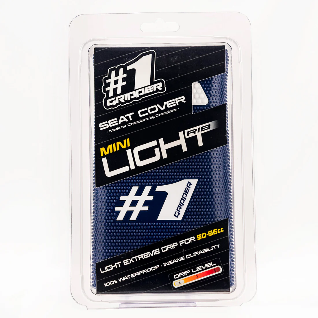 LIGHT RIB MINI Seat Cover - Dark Blue/White