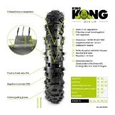 X-GRIP KING KONG 140/80-18 MEDIUM