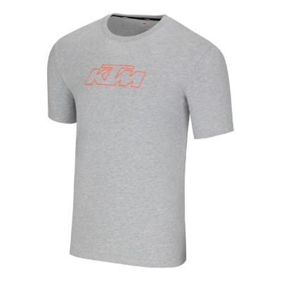 KTM T-SHIRT ESSENTIAL – SVETLO SIVA 