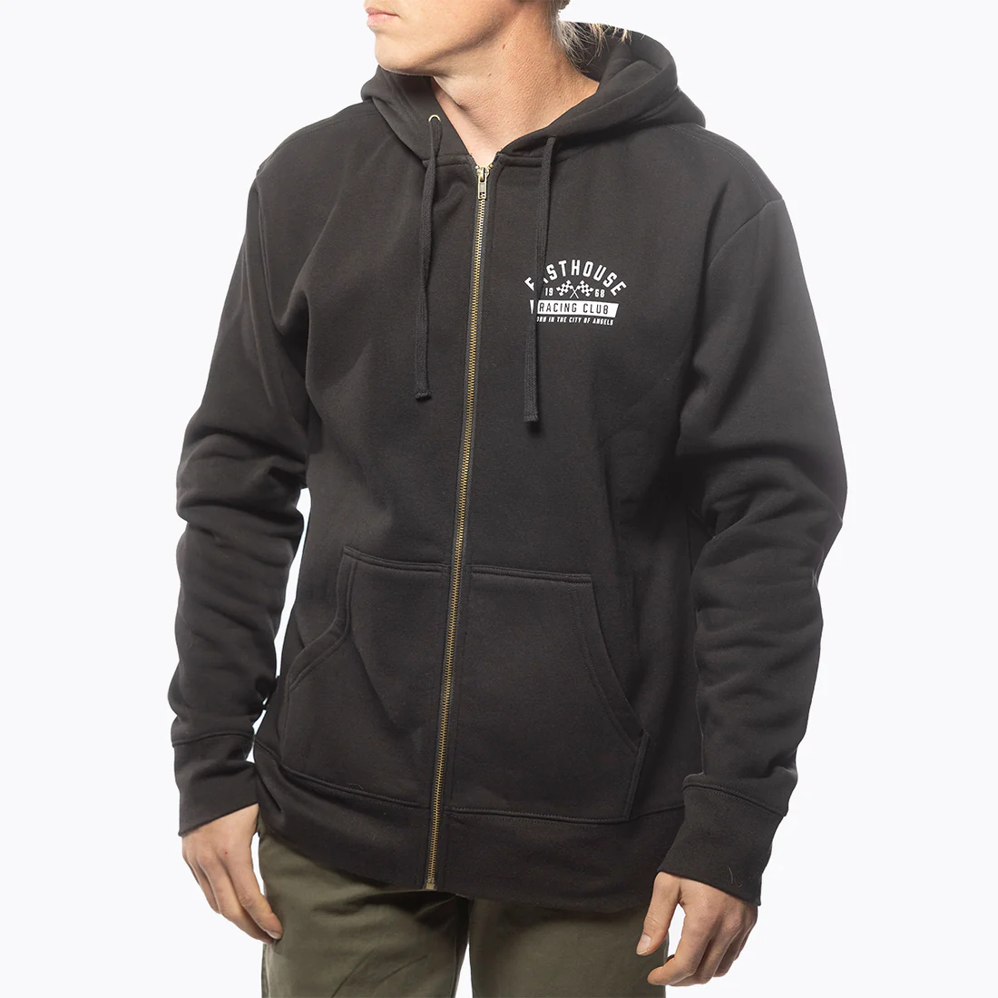 FASTHOUSE ACCLAIMED HOODED ZIP - CRNA