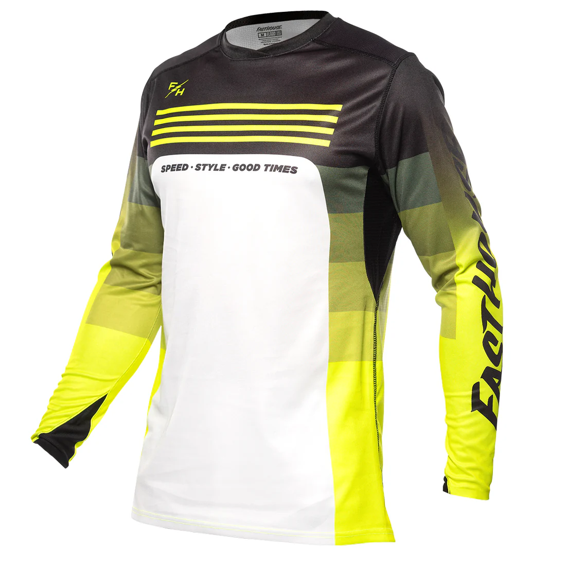 FASTHOUSE ELROD HYPERSONIC MX DRES - FLUO/CRNA