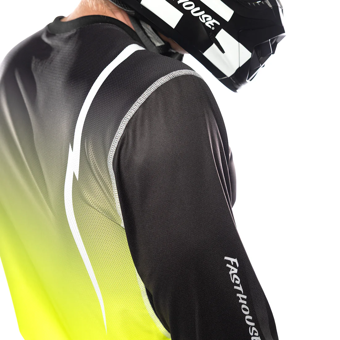 FASTHOUSE ELROD NITRO MX DRES - ČRNA/NEON